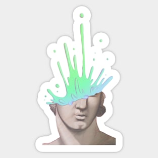 Splash - Green Sticker